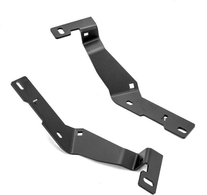Wsays 2Pcs Hood Hinge LED Light Pod Mount Bracket Compatible with Dodge Ram 2500/3500 2019-2024 - Image 4